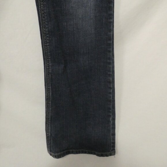 AEROPOSTALE - Railey Skinny Flare - Curvy | size 7/8 long | Faded Blue Denim - Picture 9 of 16